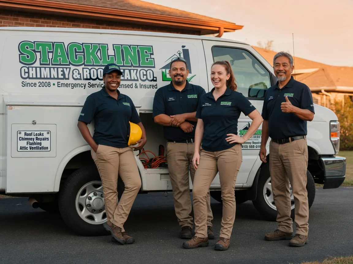 Chimney flashing repair company in Cherryville, PA
